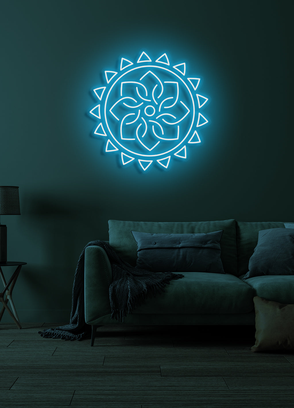 Yoga Blume - LED Neon Rock