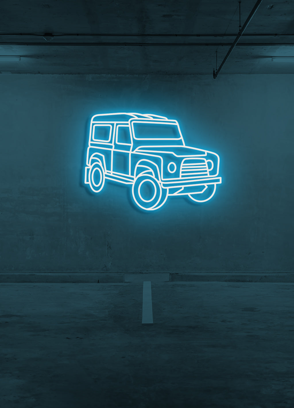 Offroad Auto - LED Neonbeleuchtung