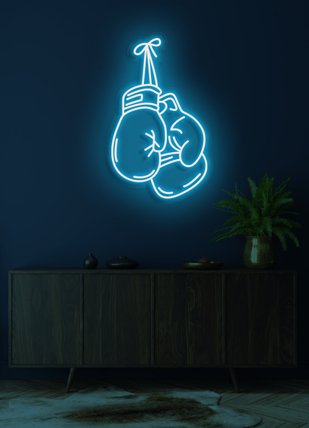 Boxhandschuhe - LED Neon Rock