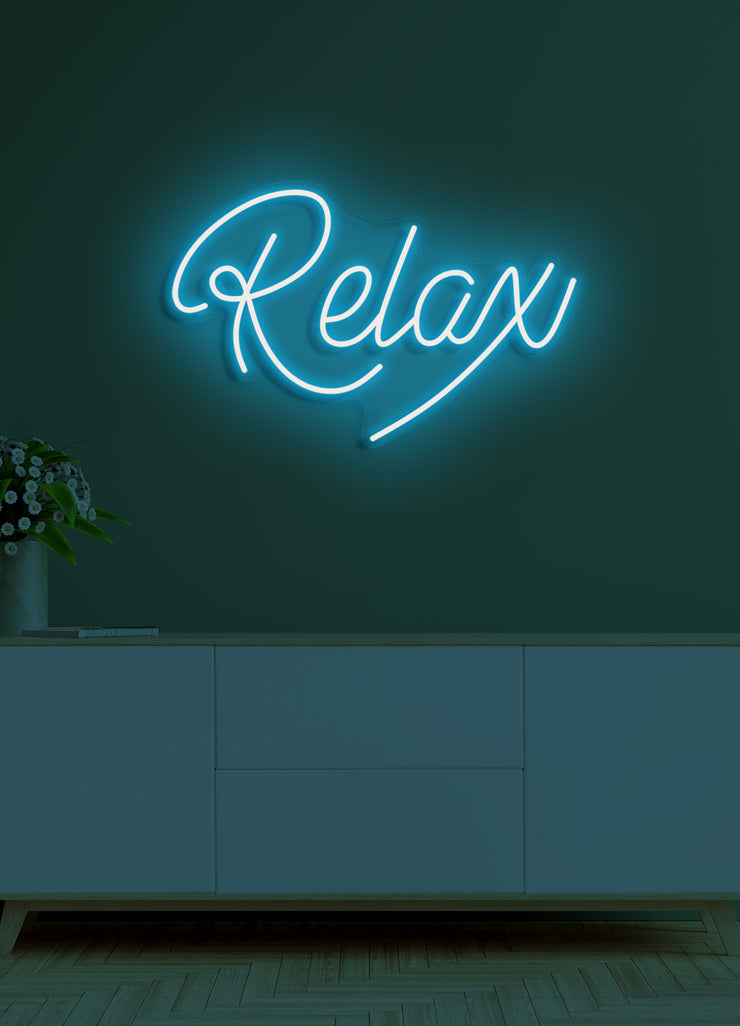 Relax - LED Neon skilt
