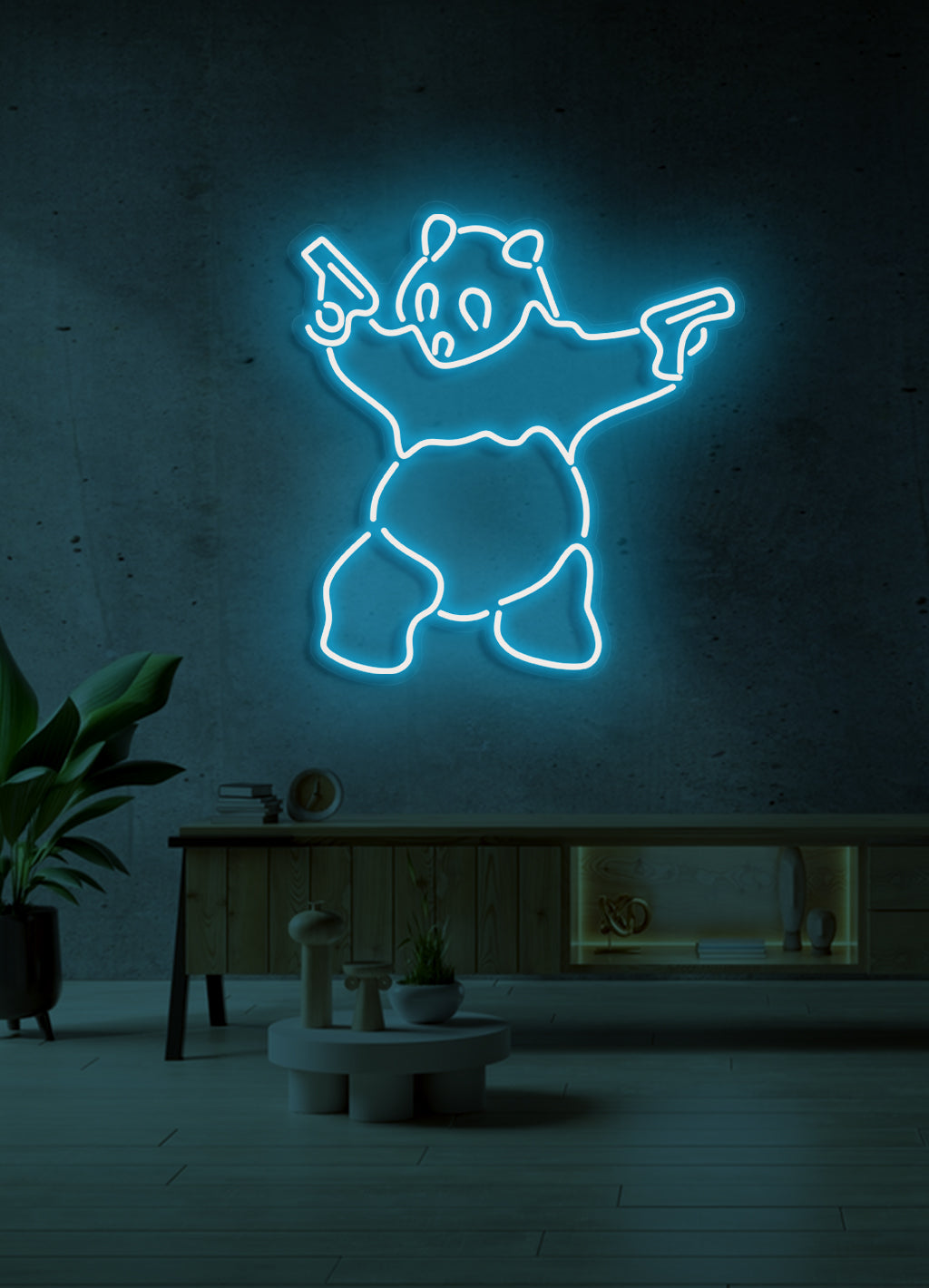 Panda - LED Neonrock