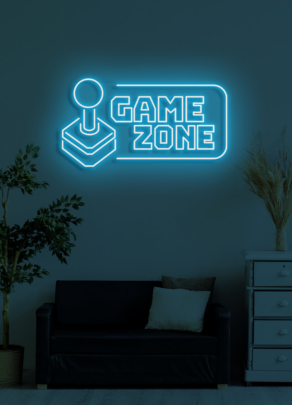 Spielzone - LED Neonschirm