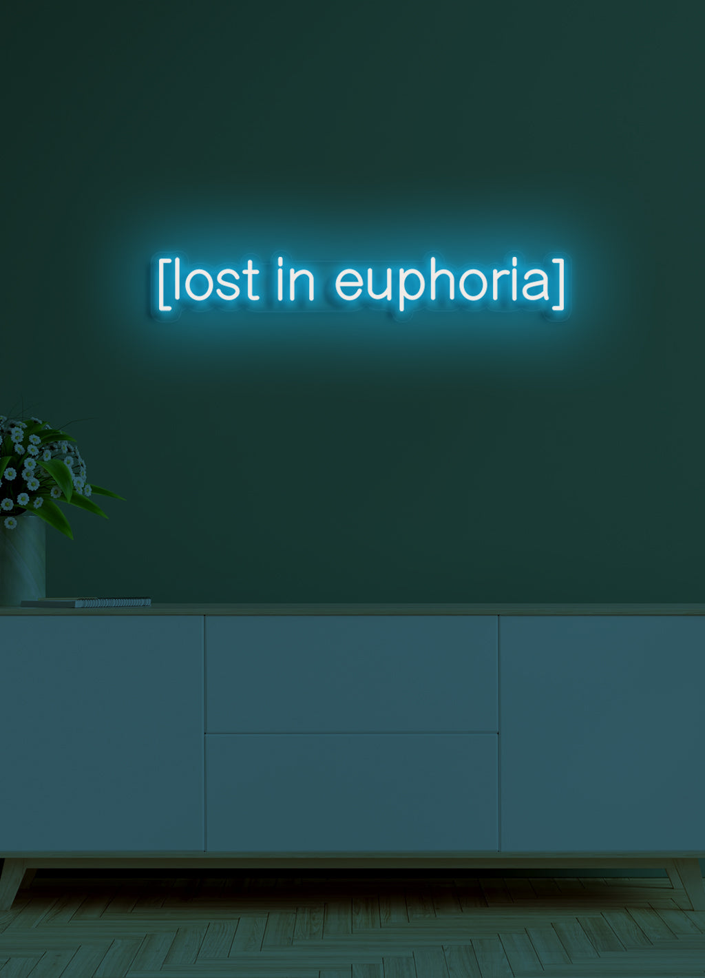 Verloren in Euphorie - LED Neonschild